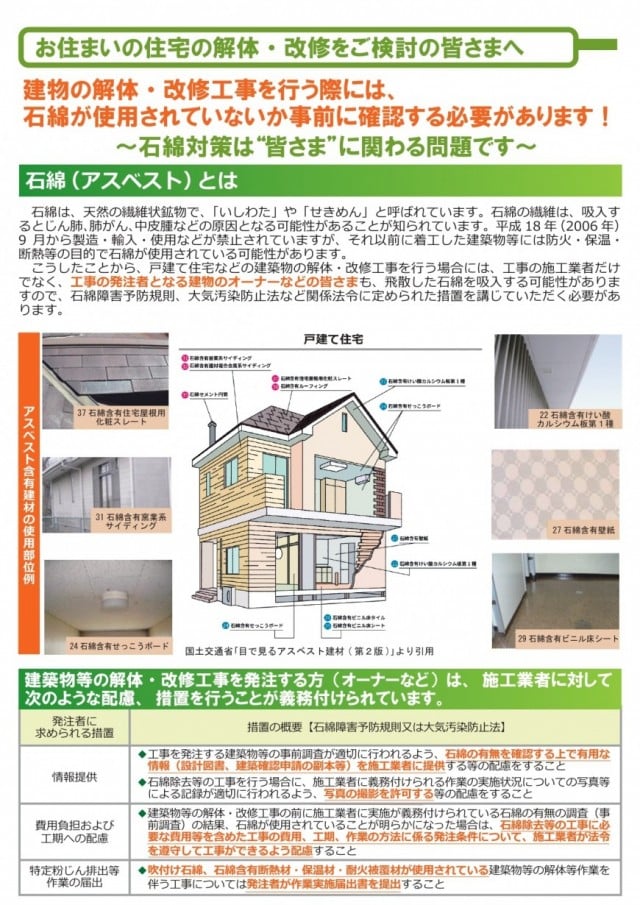 アスベスト調査概要01